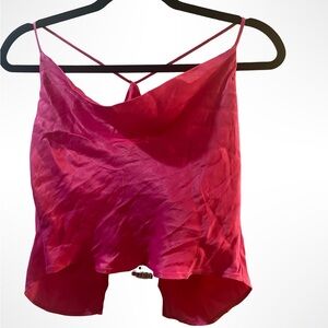 Zara’s Pink Strappy Camisole Top size extra‎ small NWT